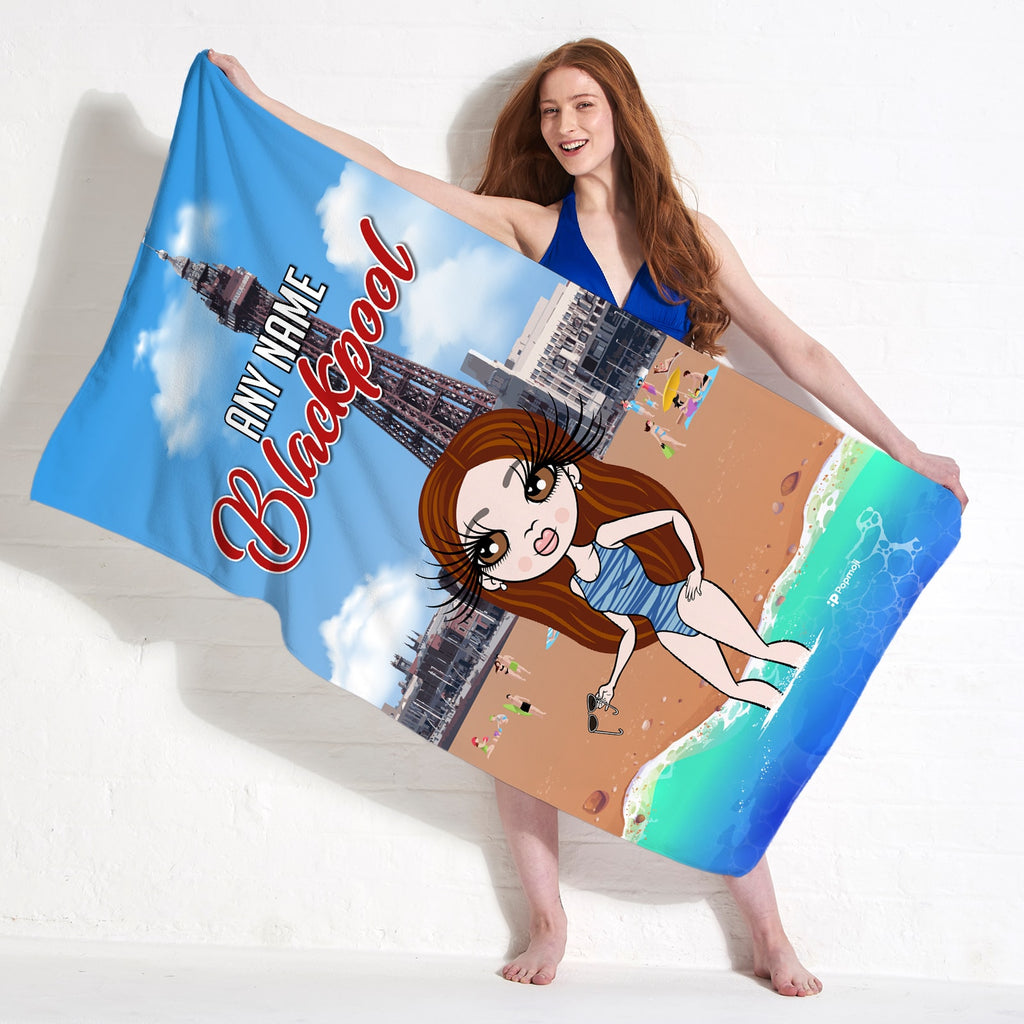 ClaireaBella Blackpool Beach Towel