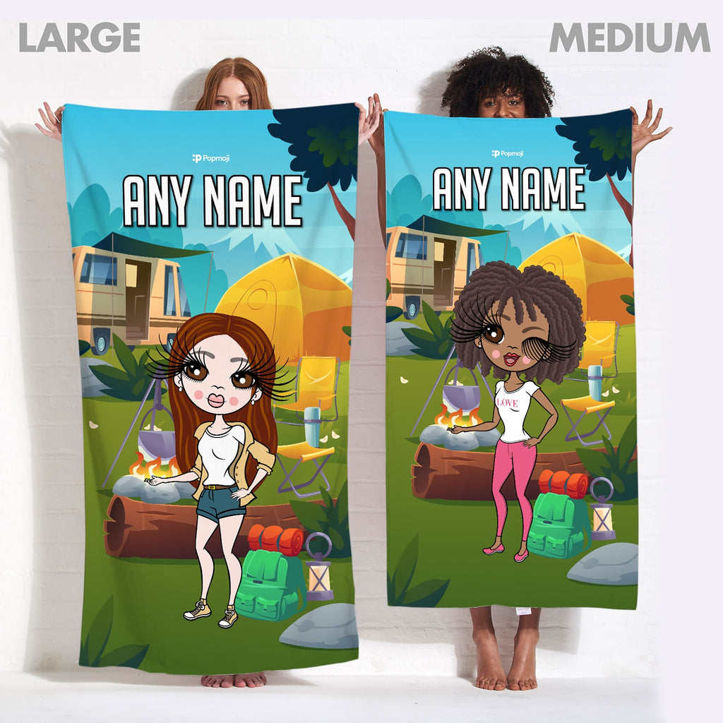 ClaireaBella Camping Beach Towel
