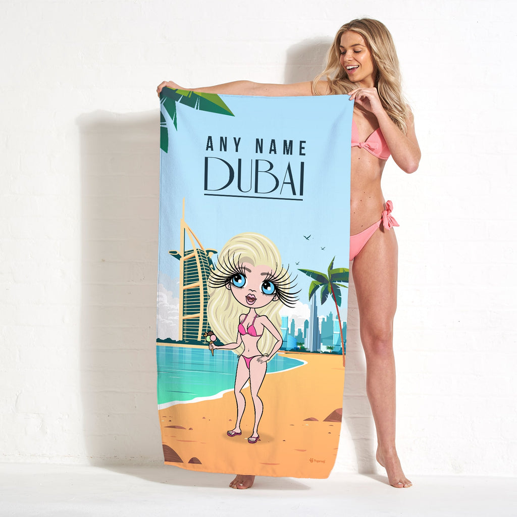 ClaireaBella Dubai Beach Towel