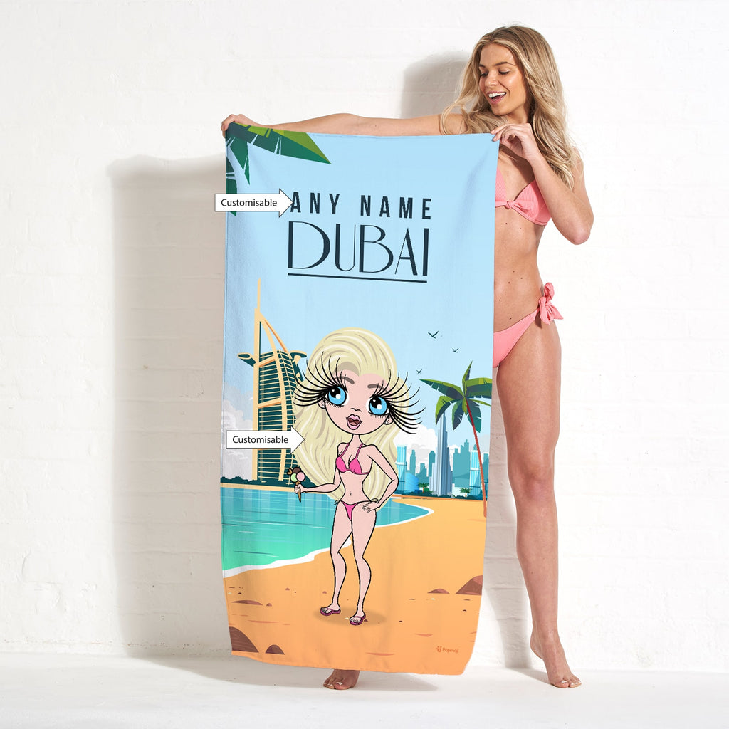 ClaireaBella Dubai Beach Towel