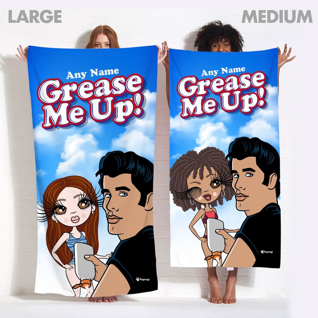 ClaireaBella Grease Me Beach Towel