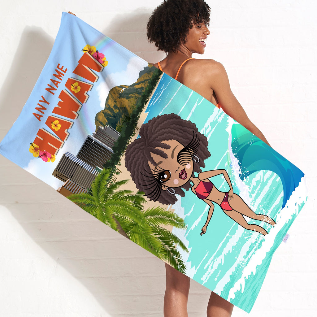 ClaireaBella Hawaii Beach Towel