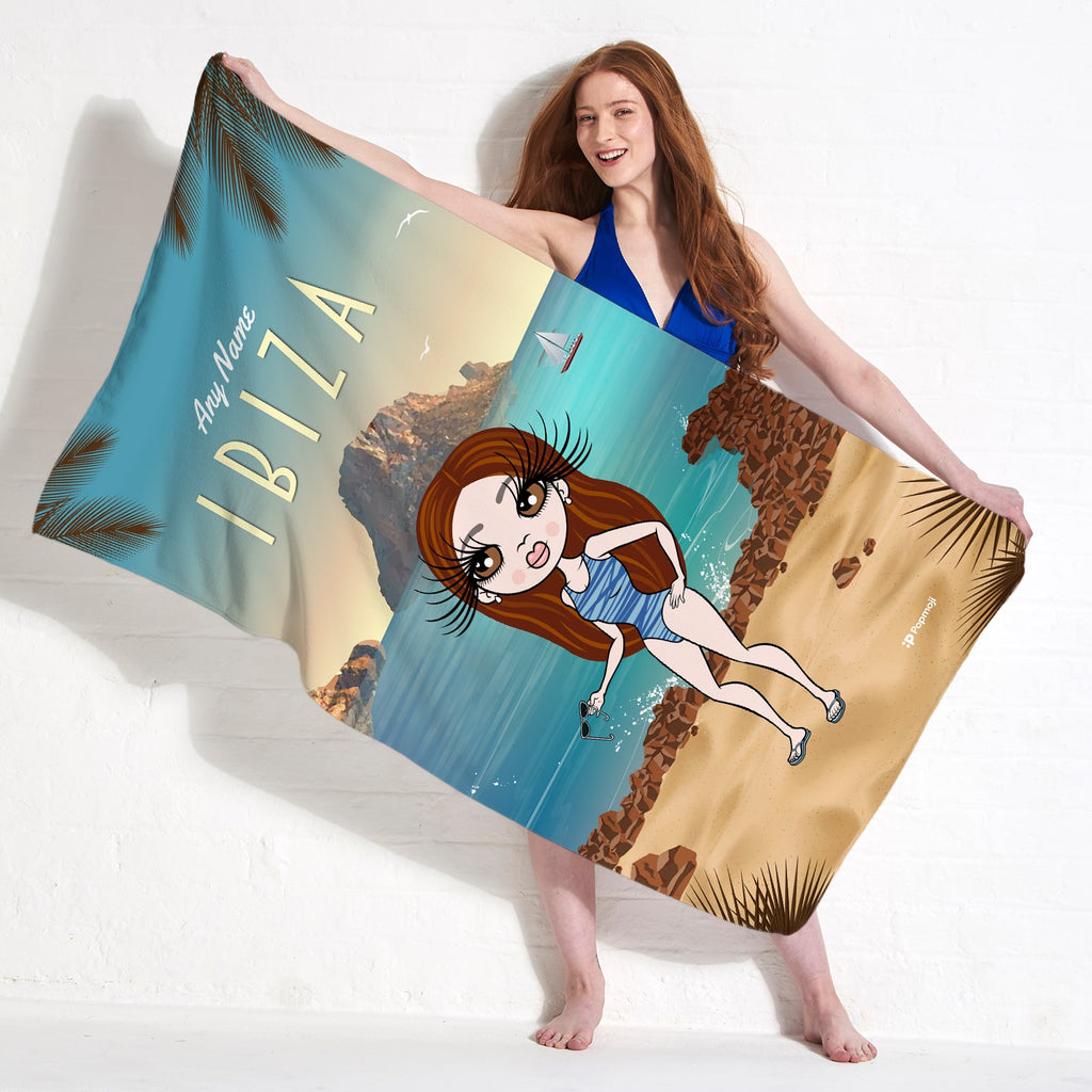 ClaireaBella Ibiza Beach Towel
