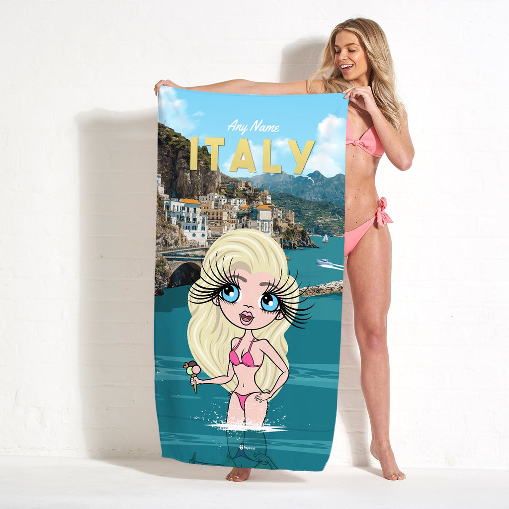ClaireaBella Italy Beach Towel