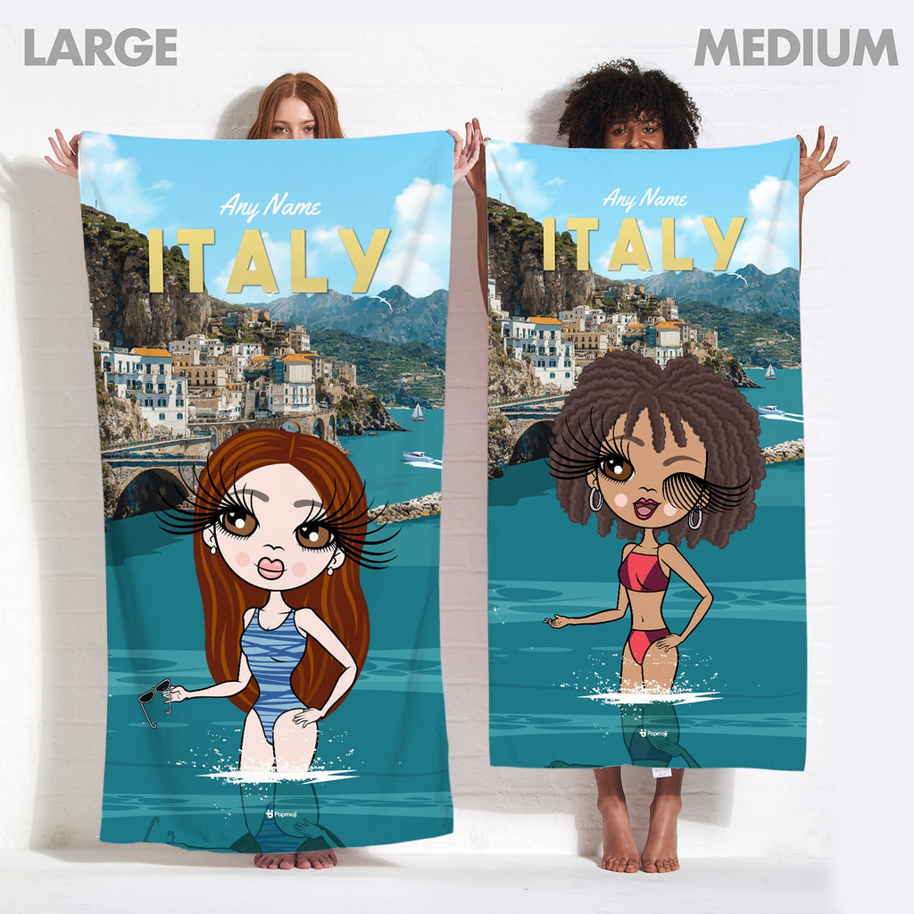 ClaireaBella Italy Beach Towel