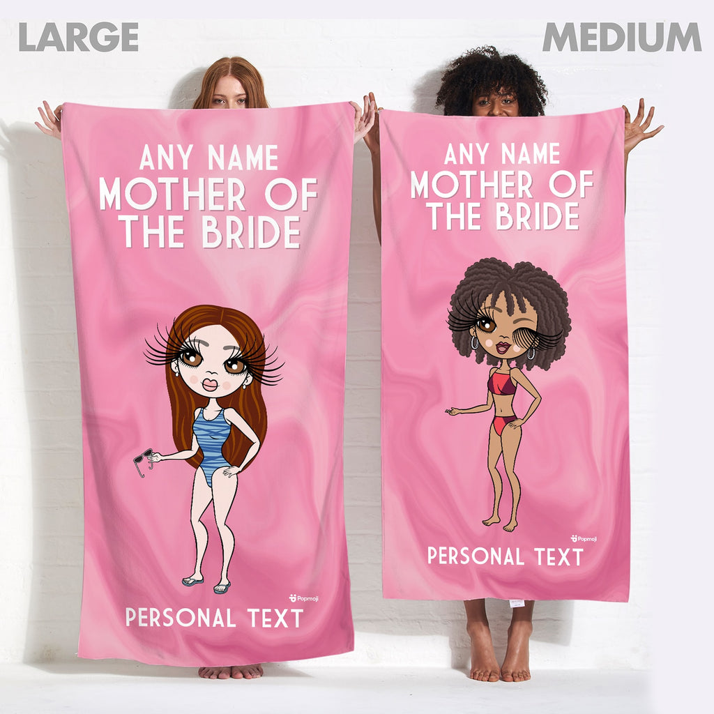 ClaireaBella Mother Of Bride Beach Towel