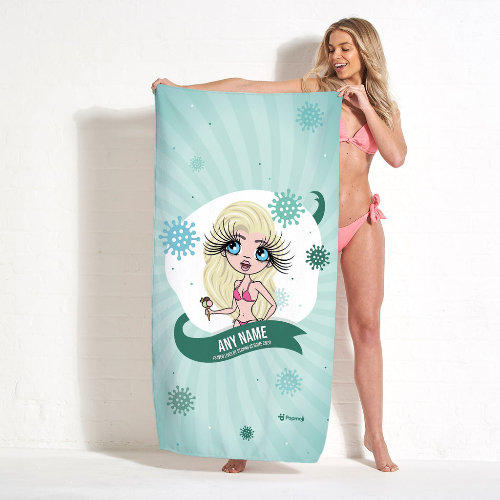 ClaireaBella Saved Lives Beach Towel
