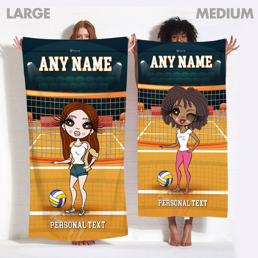 ClaireaBella Volleyball Beach Towel