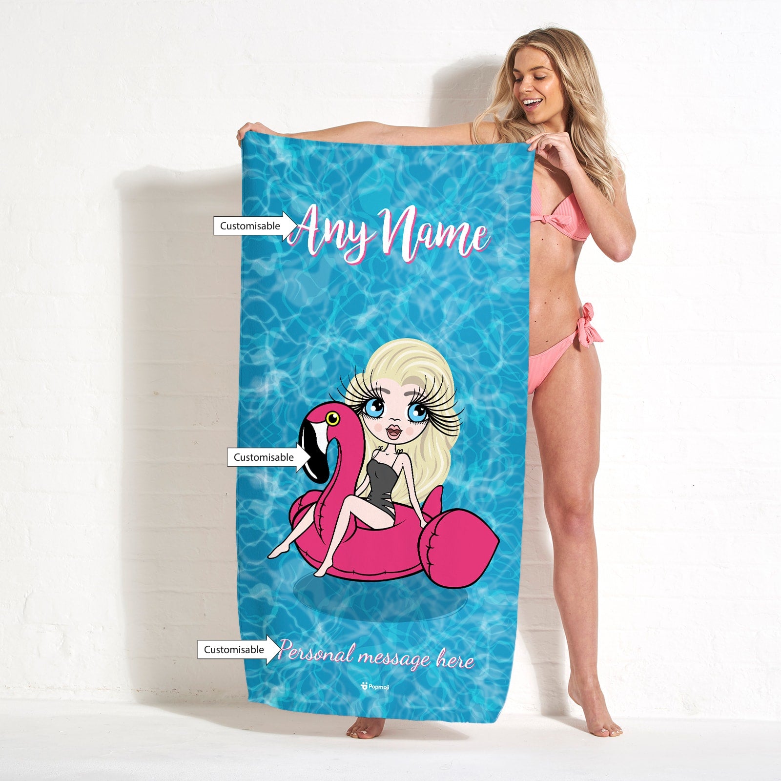 ClaireaBella Pool Side Beach Towel – Toxic Fox