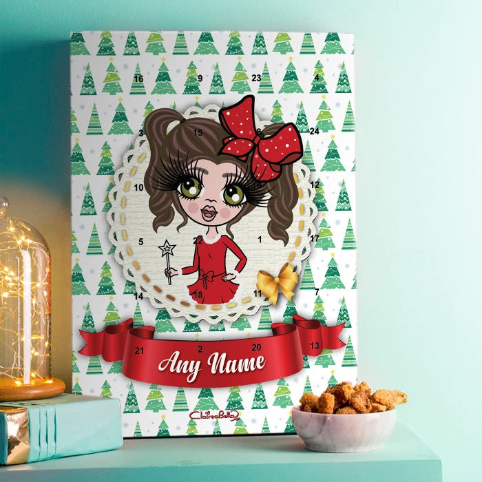 ClaireaBella Girls Christmas Tree Advent Calendar - Image 1