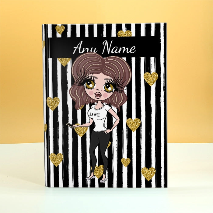 ClaireaBella Striped Diary - Image 1