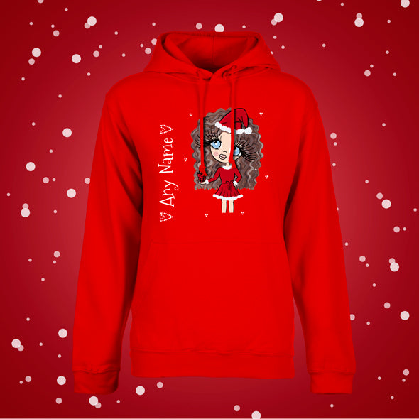 ClaireaBella Girls Christmas Hoodie - Image 3