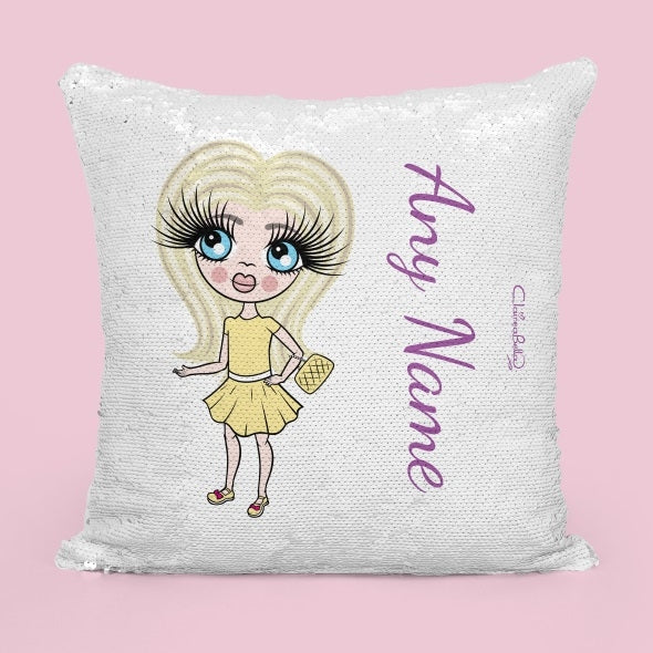 ClaireaBella Girls Classic Sequin Cushion - Image 4