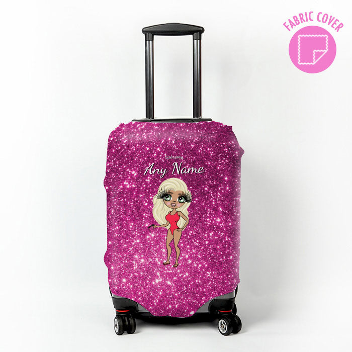 ClaireaBella Glitter Effect Suitcase Cover