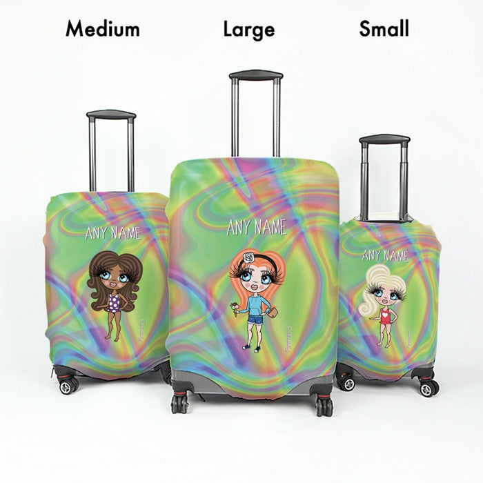 ClaireaBella Girls Hologram Suitcase Cover - Image 5