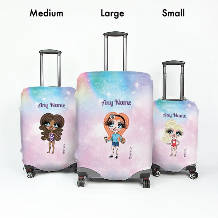 ClaireaBella Girls Unicorn Colours Suitcase Cover - Image 5