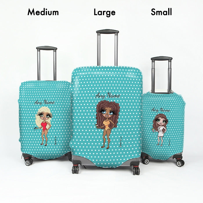 ClaireaBella Polka Dot Suitcase Cover - Image 5