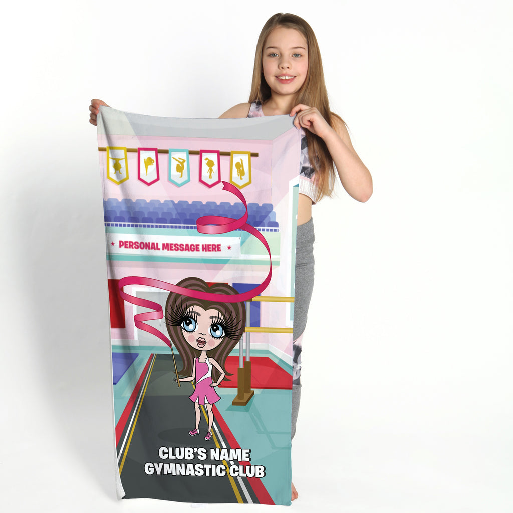 ClaireaBella Girls Gymnastics Gym Towel - Image 1