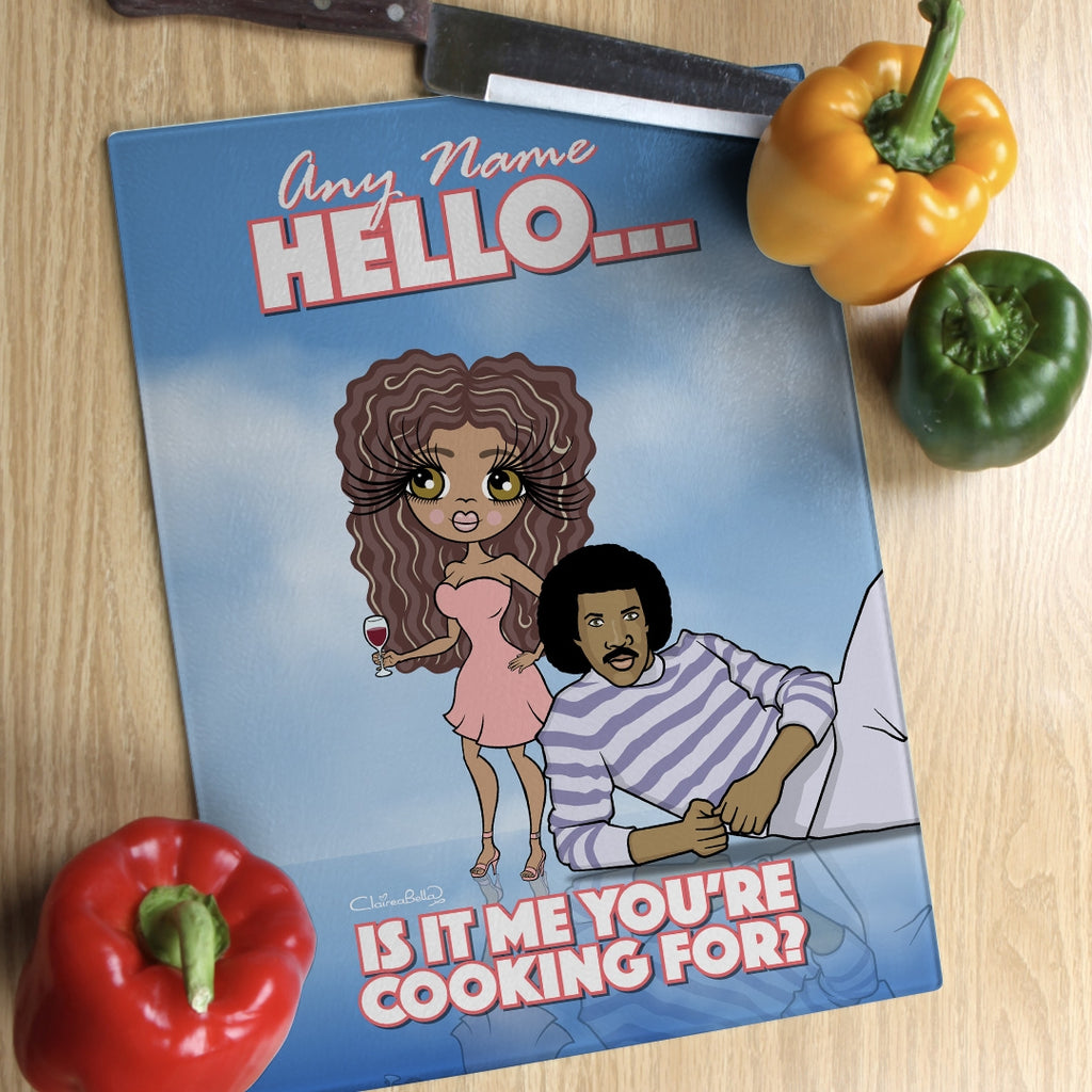 ClaireaBella Glass Chopping Board - Helloo... - Image 1
