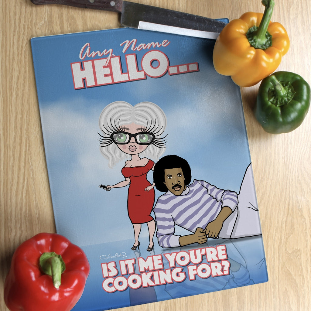 ClaireaBella Glass Chopping Board - Helloo... - Image 2