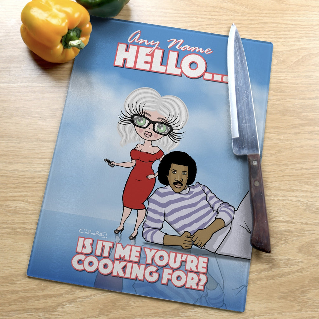 ClaireaBella Glass Chopping Board - Helloo... - Image 4