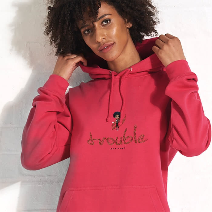 ClaireaBella Trouble Hoodie - Image 1