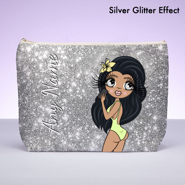ClaireaBella Selfie Glitter Effect Wash Bag - Image 4