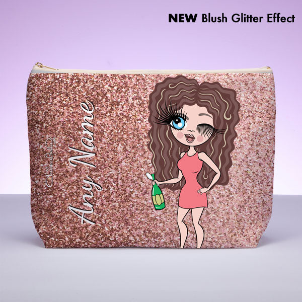 ClaireaBella Glitter Effect Wash Bag - Image 2