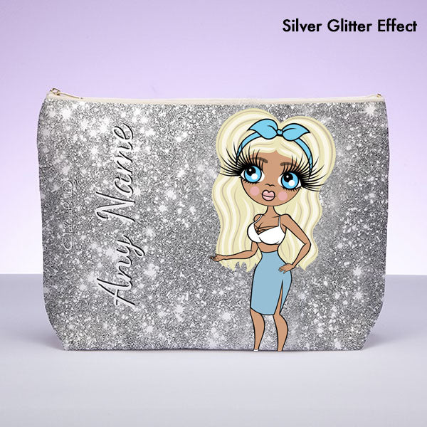 ClaireaBella Glitter Effect Wash Bag - Image 3