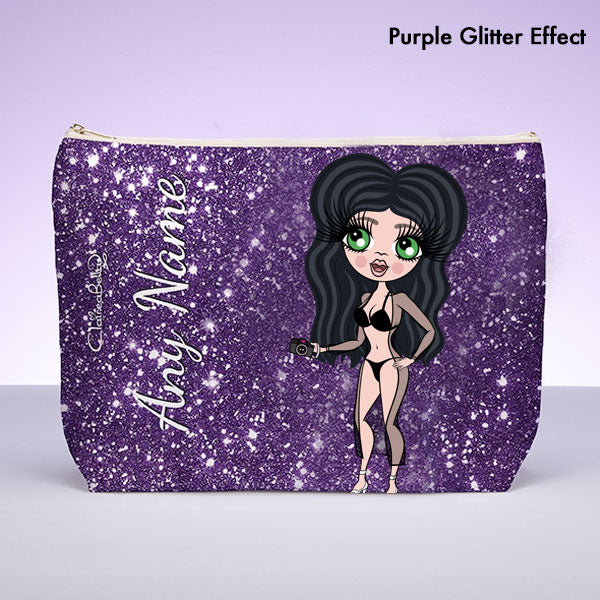 ClaireaBella Glitter Effect Wash Bag - Image 4