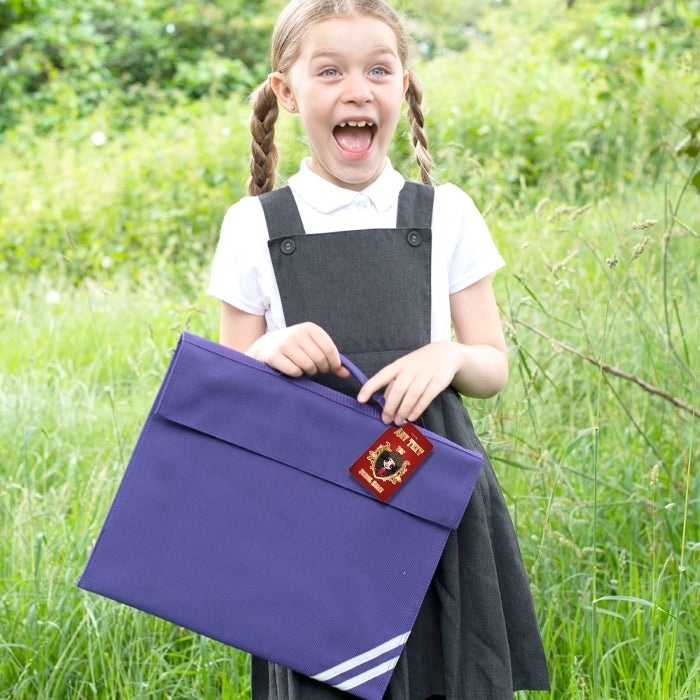 ClaireaBella Girls Personalised Keyring & Book Bag Bundle - Image 5