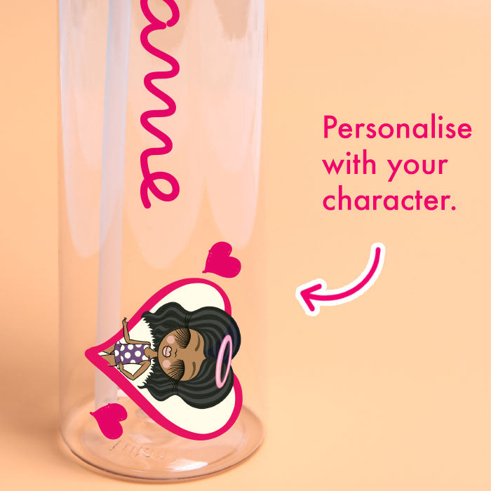 ClaireaBella Girls Island Of Love Water Bottle