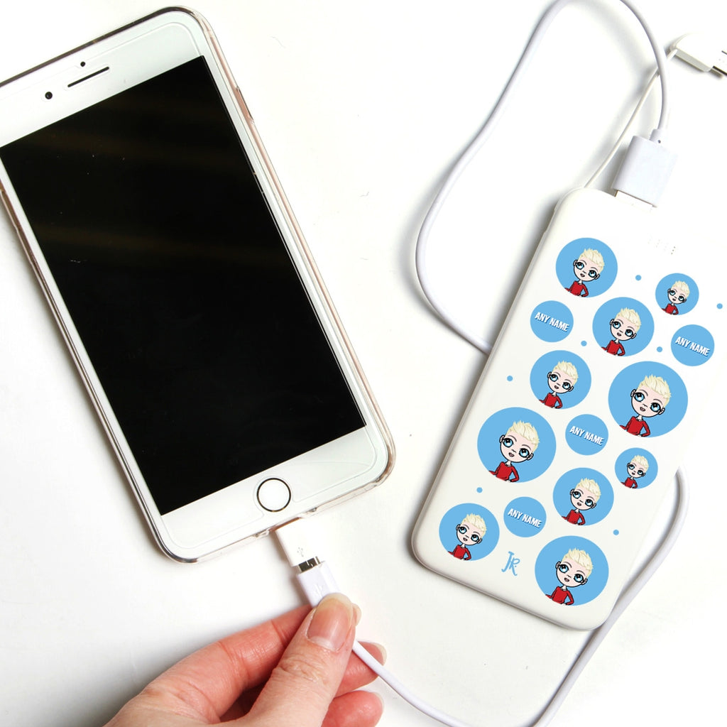 Jnr Boys Emoji Portable Power Bank - Image 2