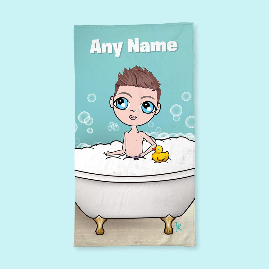 Jnr Boys Bath Time Hand Towel - Image 3