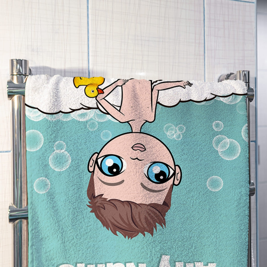Jnr Boys Bath Time Hand Towel - Image 4