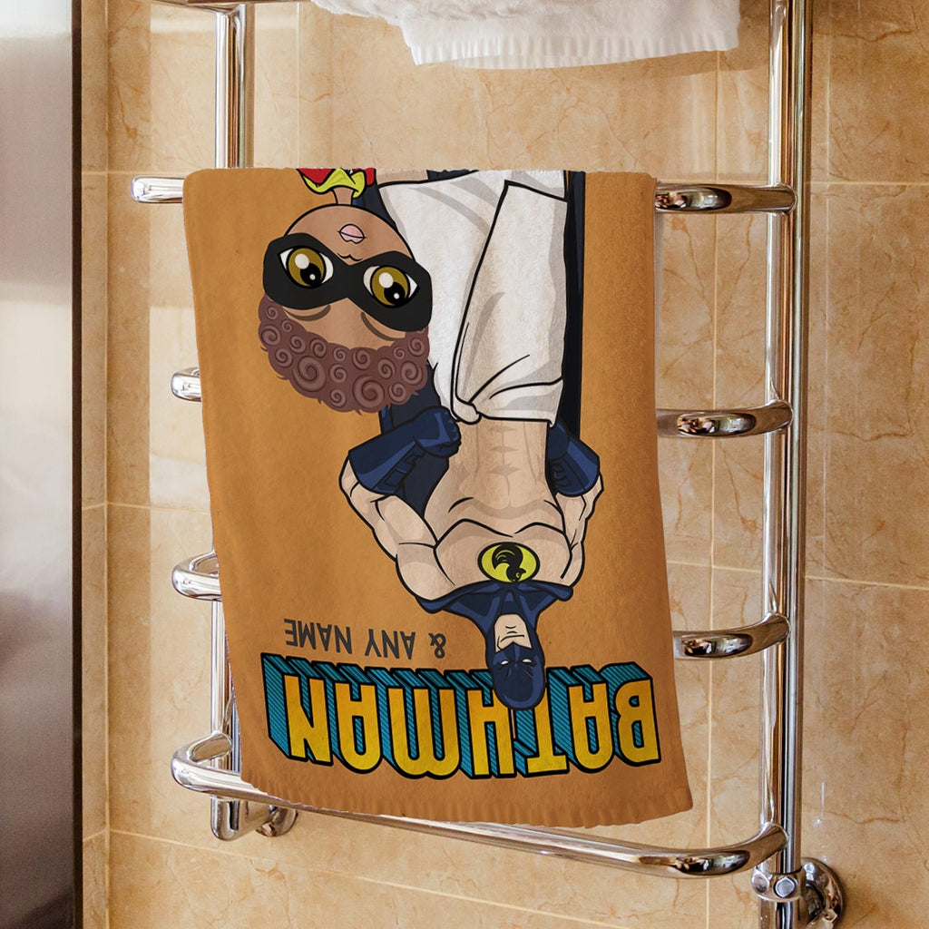 Jnr Boys Bathman Hand Towel - Image 1