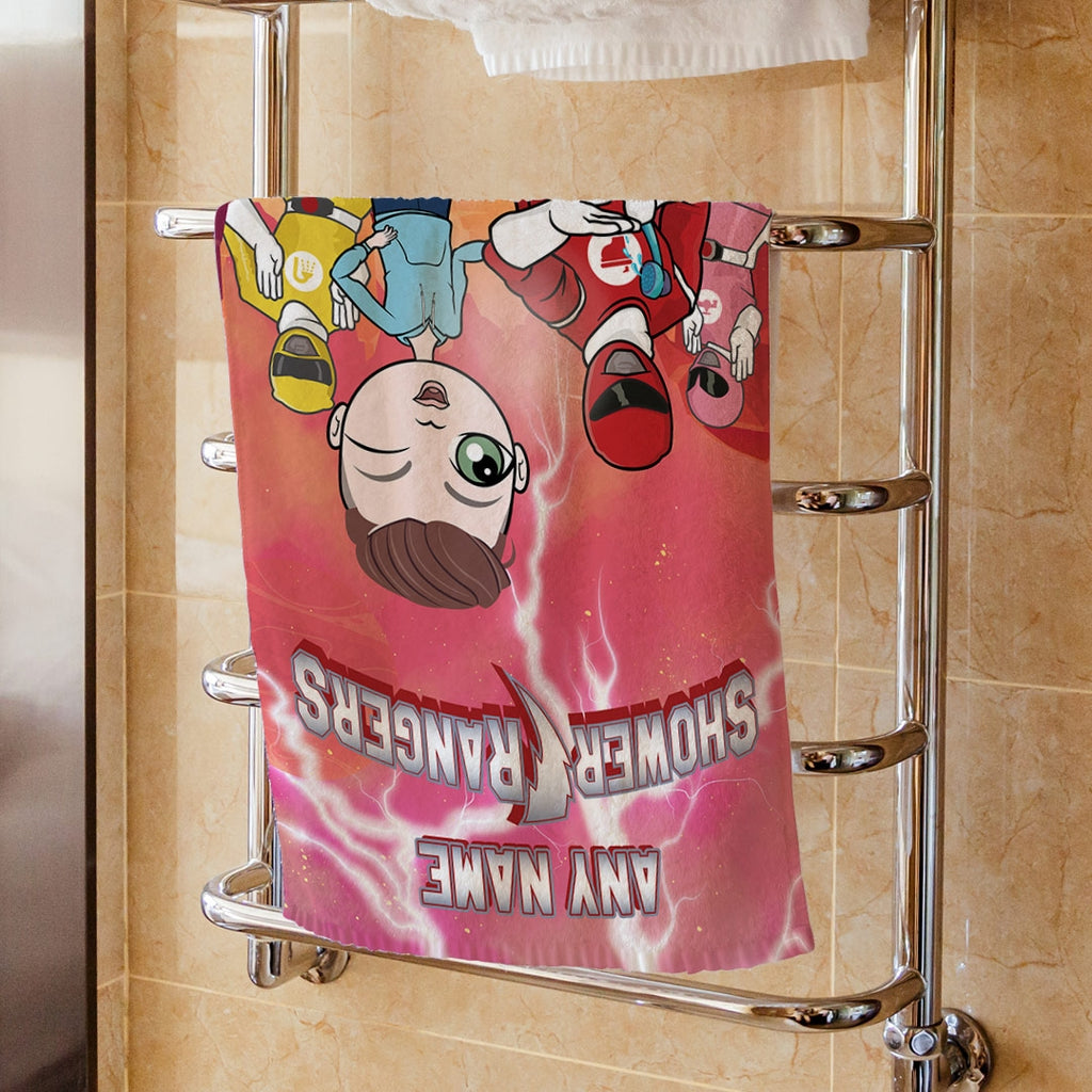 Jnr Boys Shower Rangers Hand Towel - Image 3