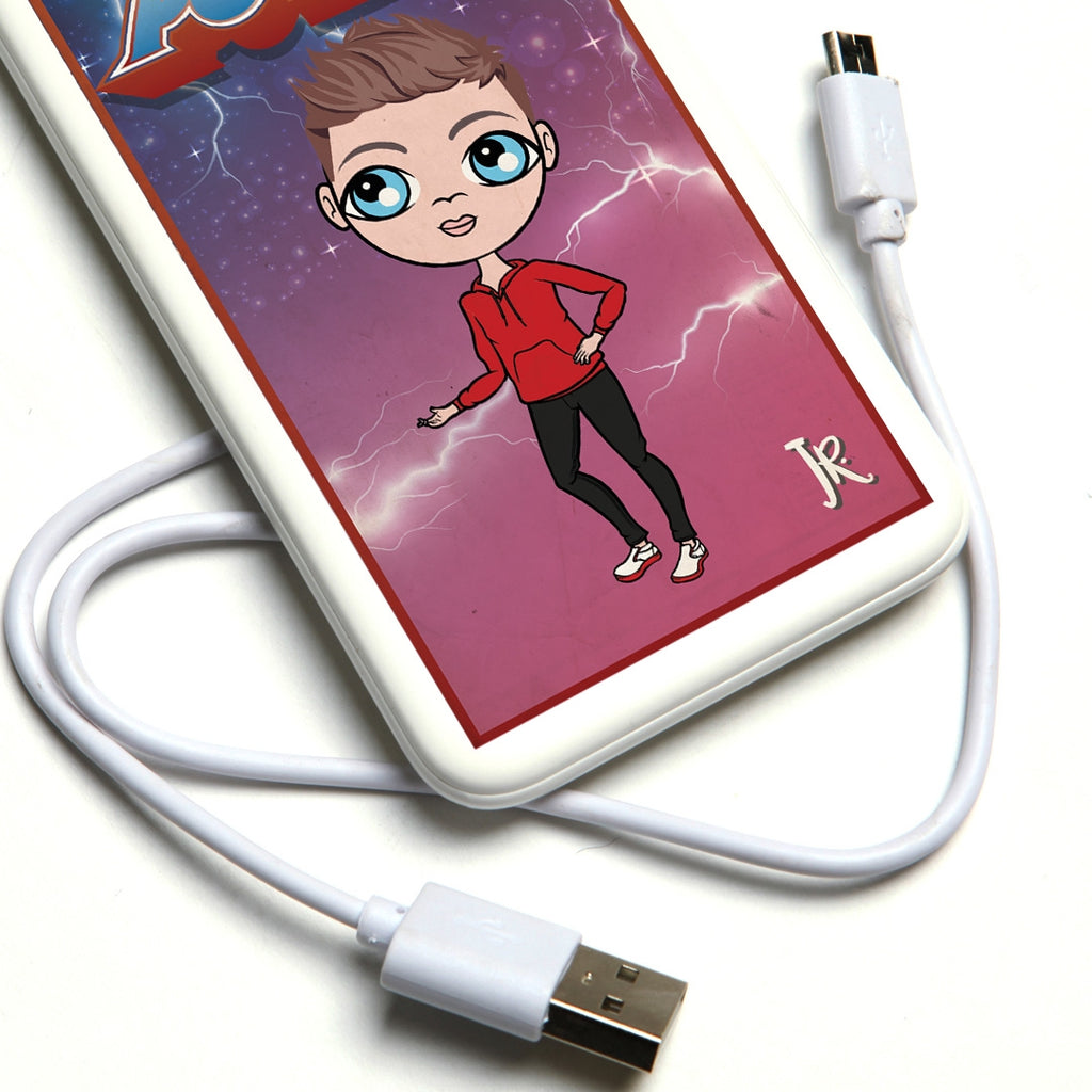 Jnr Boys I Have The Power Portable Power Bank - Image 3