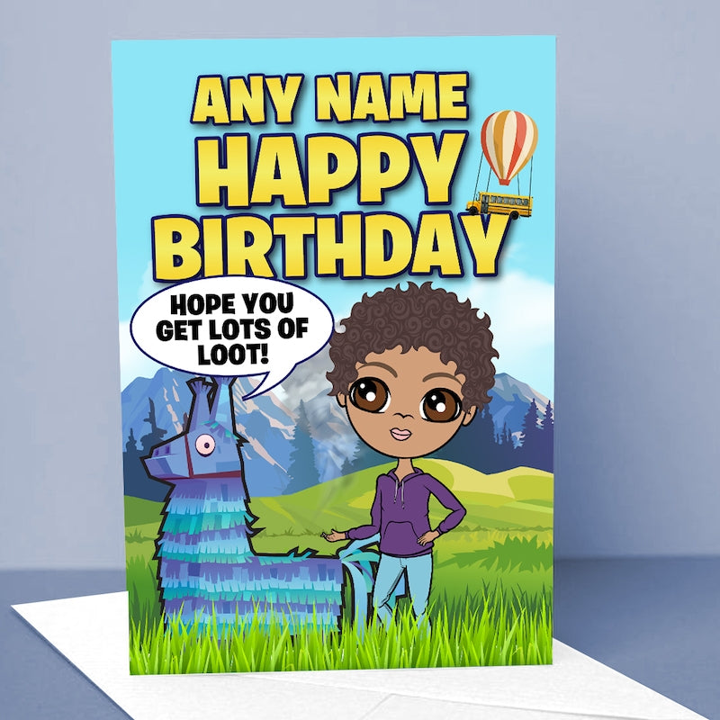 Jnr Boys Birthday Loot Card - Image 1