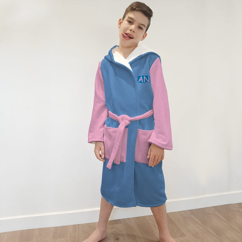 Jnr Boys Piggy Dressing Gown - Image 3