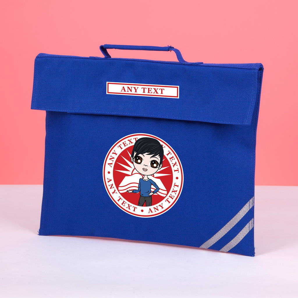 Jnr Boys Sun and Book Stamp Book Bag - Image 3