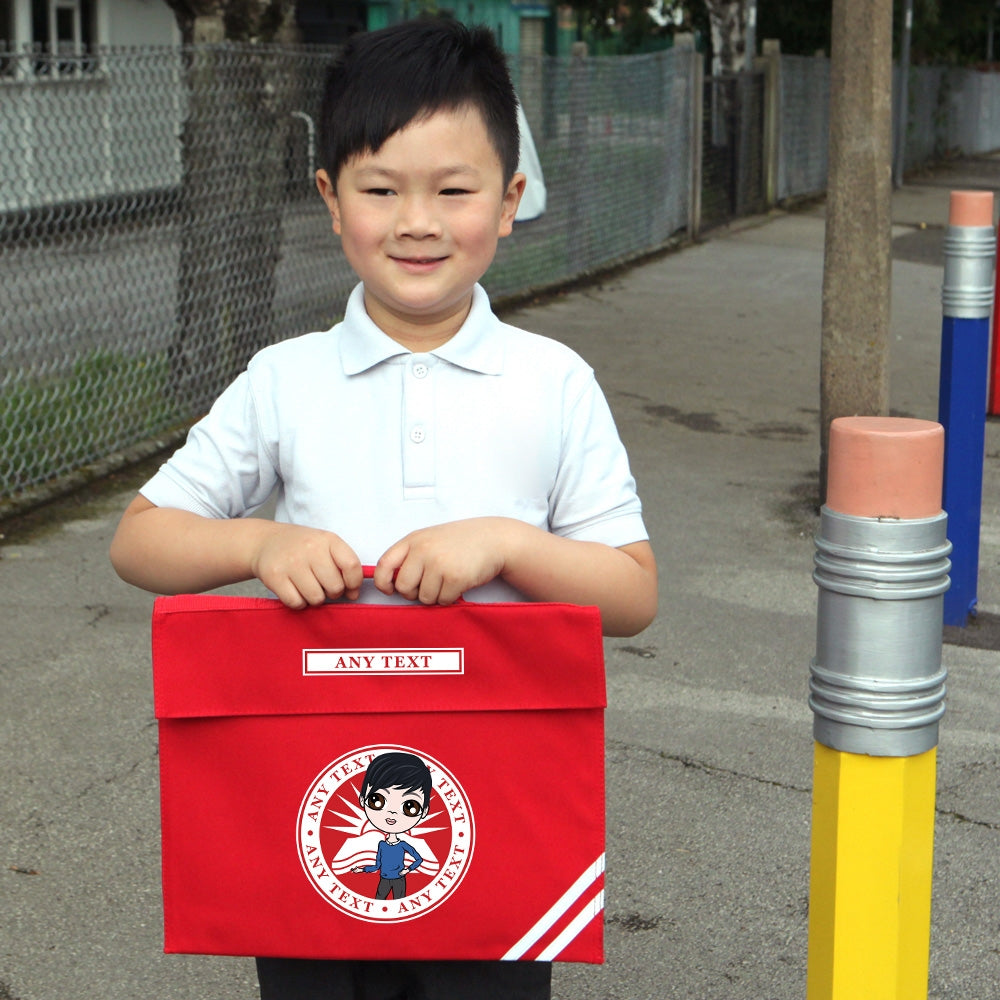 Jnr Boys Sun and Book Stamp Book Bag - Image 2