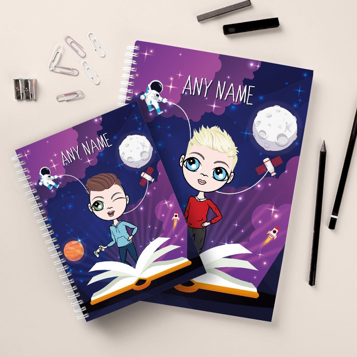 Jnr Boys Book Of Galaxy Notebook - Image 2
