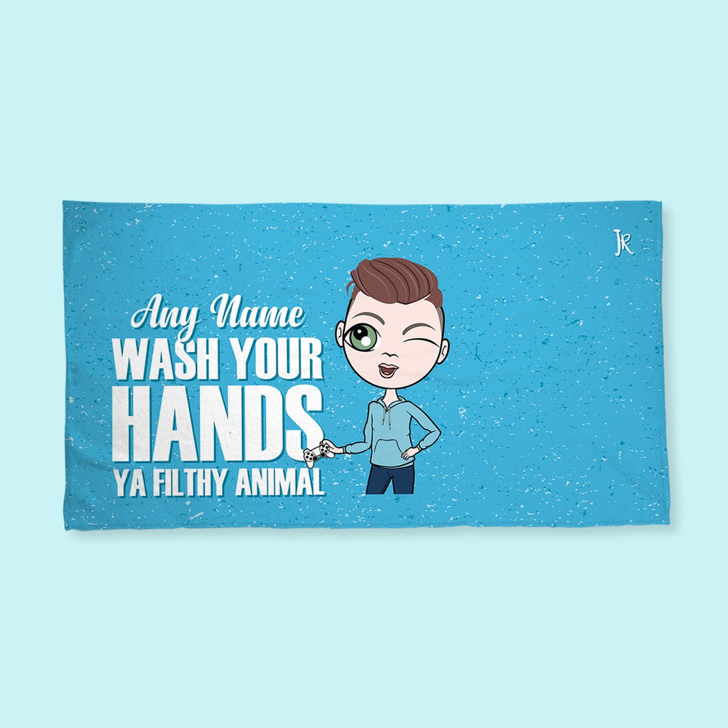 Jnr Boys Filthy Animal Hand Towel - Image 2
