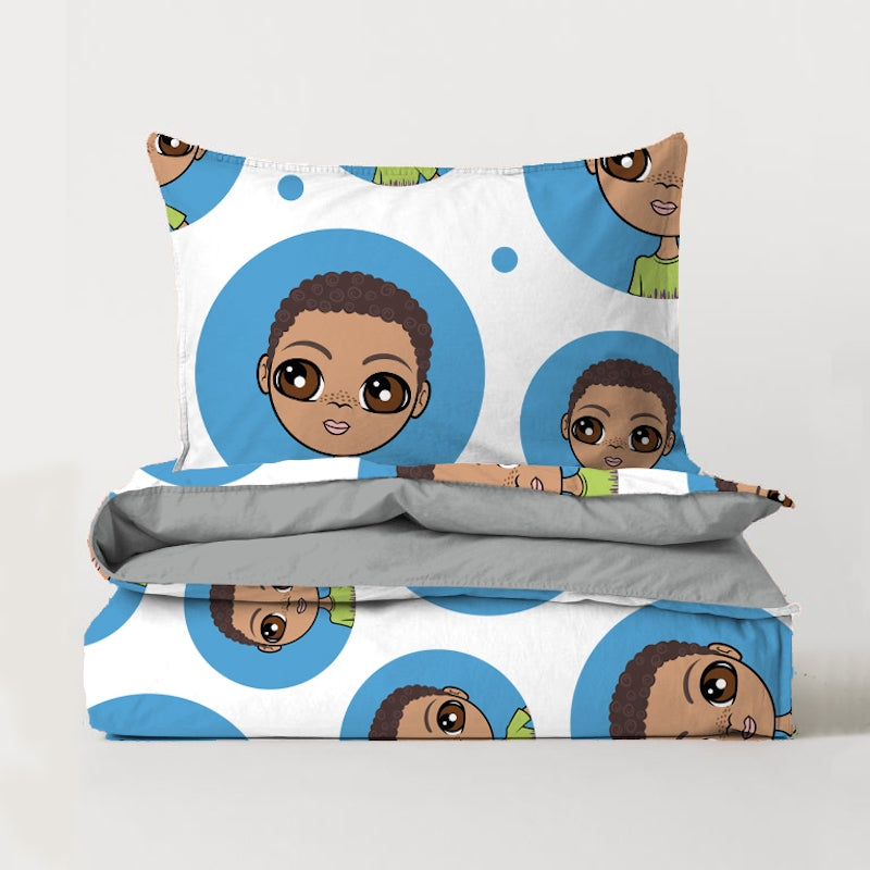Jnr Boys Personalised Emoji Bedding - Image 3