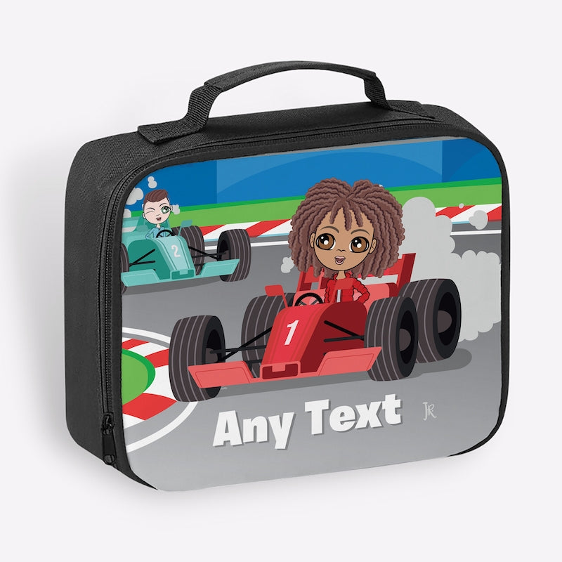 Jnr Boys Racing Cooler Lunch Bag - Image 1