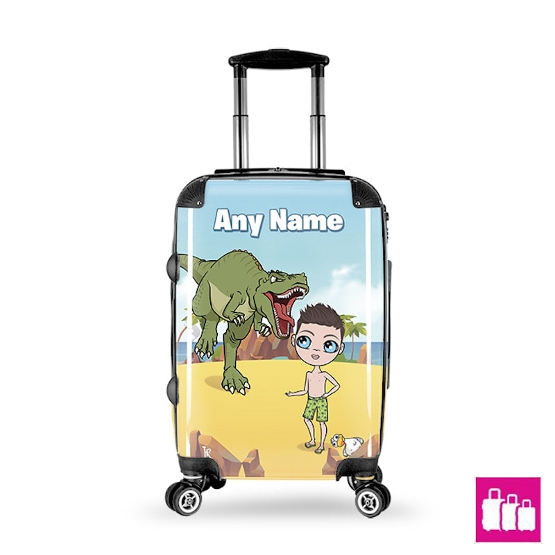 Jnr Boys Dino Island Suitcase - Image 4