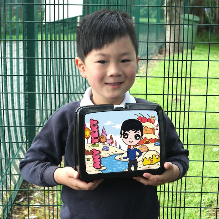 Jnr Boys Candy Land Lunch Box - Image 2