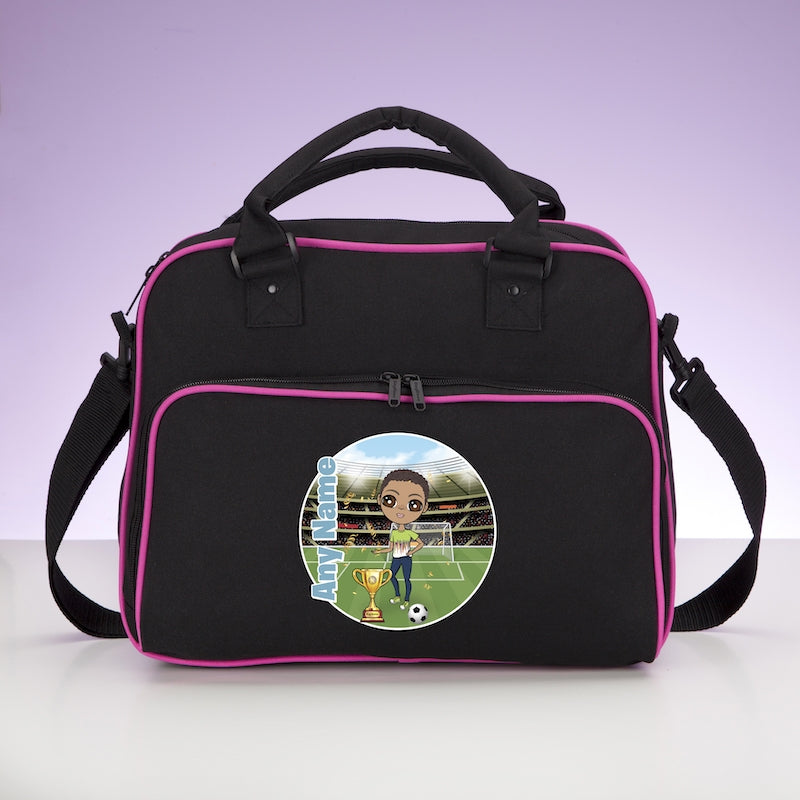 Jnr Boys Personalised Football Champ Travel Bag - Image 5