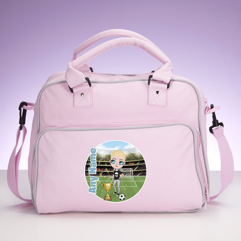 Jnr Boys Personalised Football Champ Travel Bag - Image 2